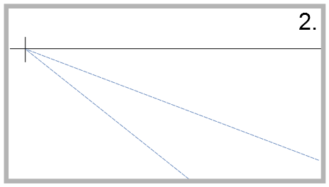 Drawing in one-point perspective